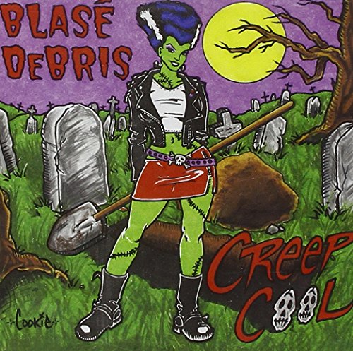 CD cover art: Frankenstein’s monster in a graveyard scene.
