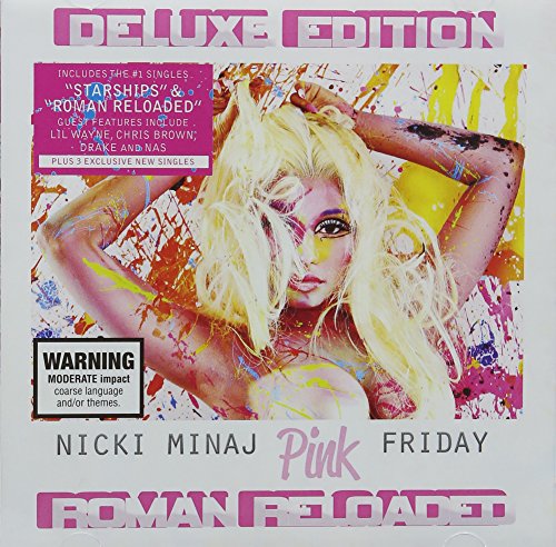 Nicki Minaj album cover, “Pink Friday: Roman Reloaded” deluxe edition CD.