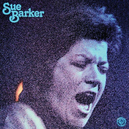 A grainy album cover featuring a woman singing with her eyes closed.