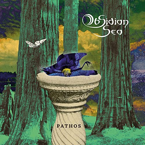 CD cover: bird in a stone basin, surrounded by trees.