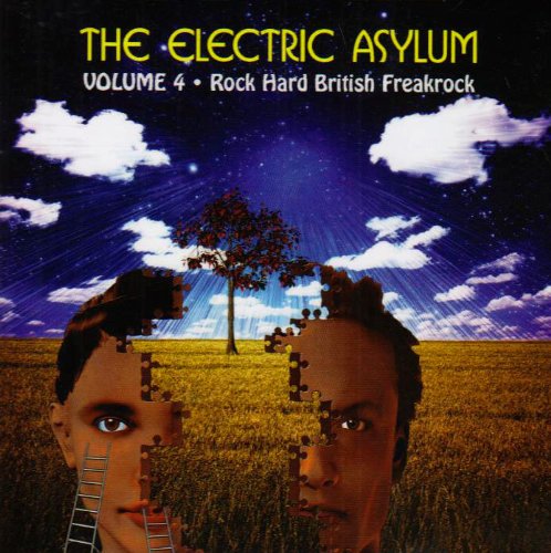 CD cover: surreal landscape with faces dissolving into pixelation.