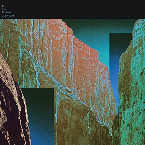 Album cover for Contact - Zero Moment, featuring textured, canyon-like imagery.