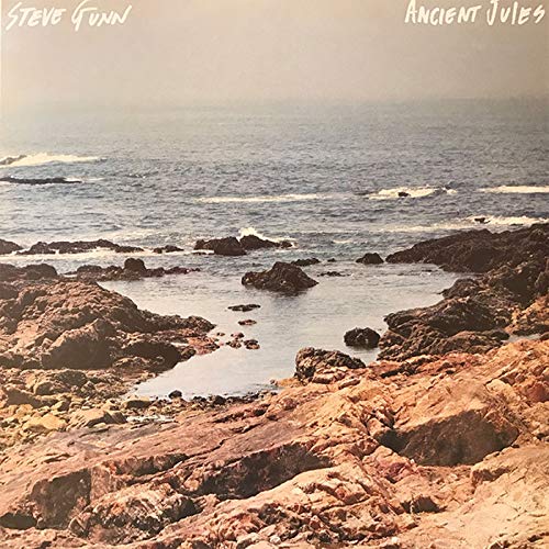 Album cover for Steve Gunn’s “Ancient Jules” featuring a rocky coastline.