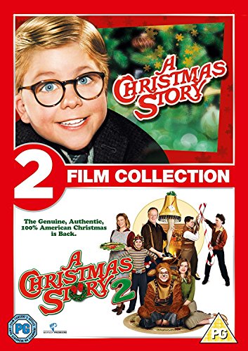 DVD cover for "A Christmas Story" and "A Christmas Story 2" films.