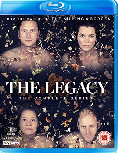 "The Legacy" Blu-ray case with four faces surrounded by leaves on the cover.