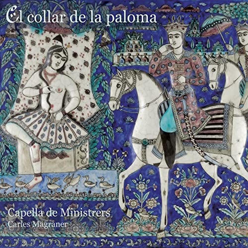 CD cover: detailed tilework depicting figures on horseback and seated.