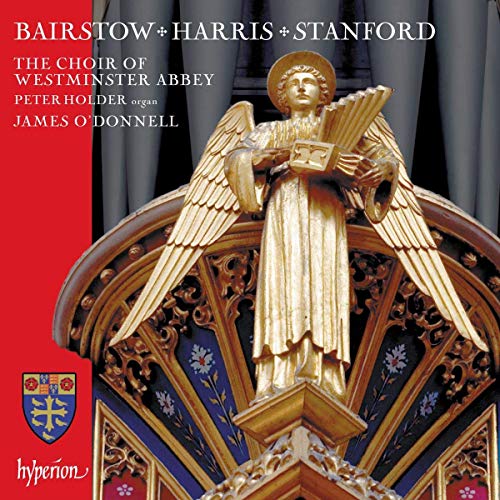 CD cover featuring a golden angel statue with ornate background and red banner.