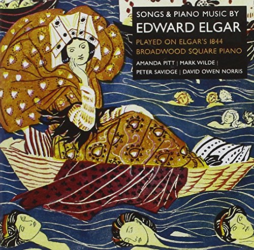 "CD cover featuring an illustration of a woman in a boat on water."