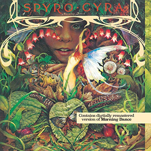 Spyro Gyra’s “Morning Dance” CD cover with Art Nouveau floral imagery.