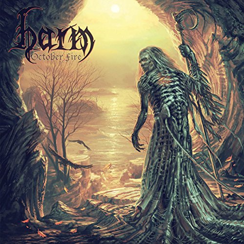 Album cover art: skeletal figure in tattered robes holding a scythe, with a barren landscape.