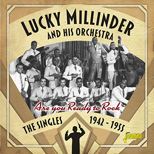 CD cover featuring Lucky Millinder and his orchestra in a vintage black and white photo.