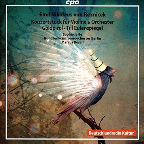 CD cover with a bird wearing a hat, surrounded by text and a white border.