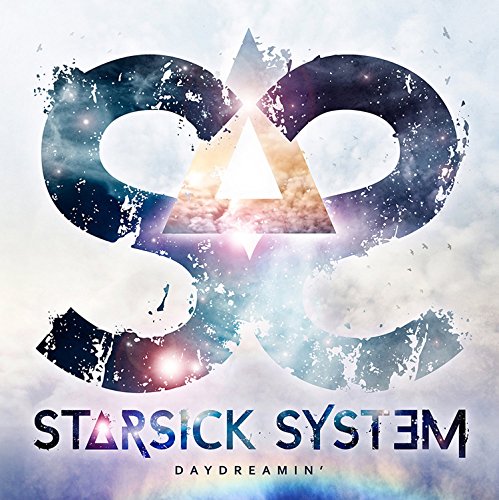 Album cover for Starsick System’s “Daydreamin’” featuring a cosmic “S” shape.