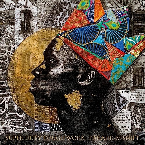 CD cover: Profile of a person with a colorful, patterned headdress.