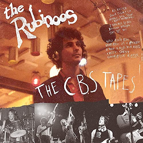 CD cover for The Rubinoos’ “The CBS Tapes” featuring band photos.