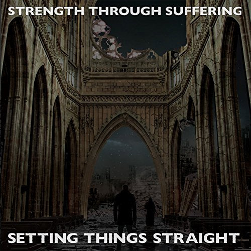 CD cover: ruined gothic architecture with two silhouetted figures.
