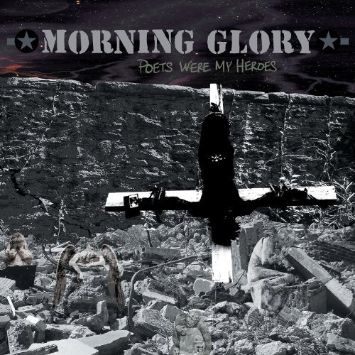 CD cover: "Morning Glory" with a desolate, war-torn landscape.