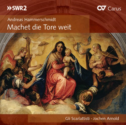 "CD cover featuring a Renaissance painting of the Virgin Mary with baby Jesus and angels."