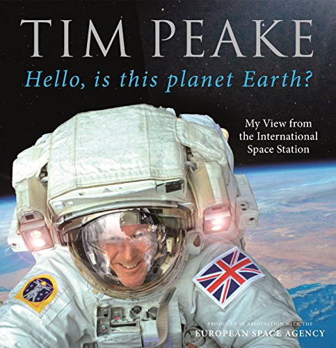 Book cover featuring an astronaut in a white spacesuit with a reflective helmet visor.