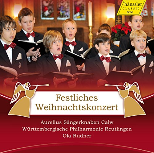 "CD cover featuring a choir of young boys singing in formal attire."