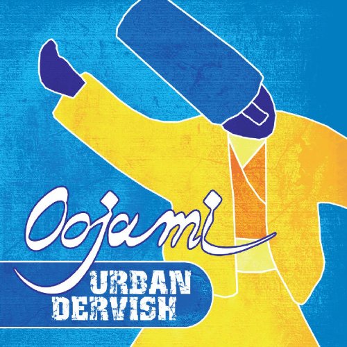The image depicts a CD cover featuring a person in a yellow robe and blue hat.