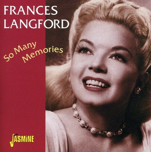 CD cover featuring a smiling portrait of Frances Langford.