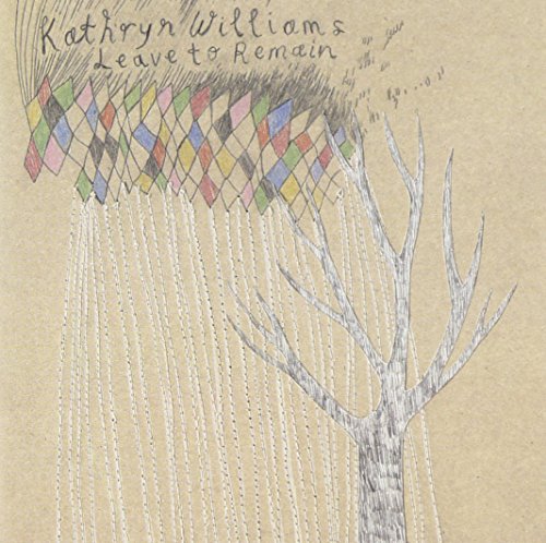 "Album cover with a bare tree and a kite on beige background."