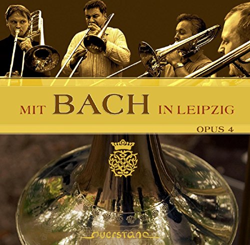 "CD cover featuring four men playing brass instruments and a close-up of a tuba."