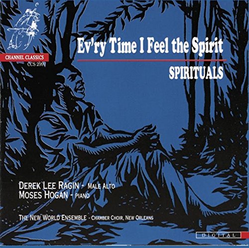 "CD cover art featuring a man sitting under trees, blue background."