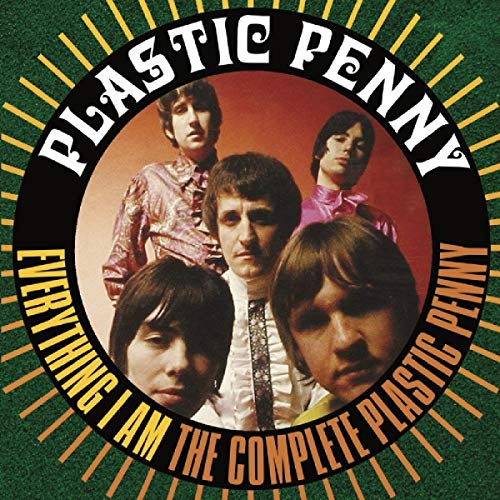 CD package for Plastic Penny’s “Everything I Am” with album art and inserts.