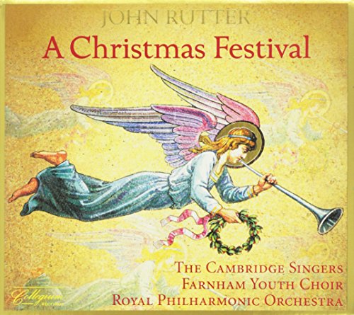 "Album cover with angel illustration, beige background, and red and blue text."