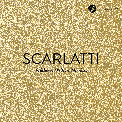 CD cover for Scarlatti sonatas performed by Frédéric D’Oria-Nicolas.