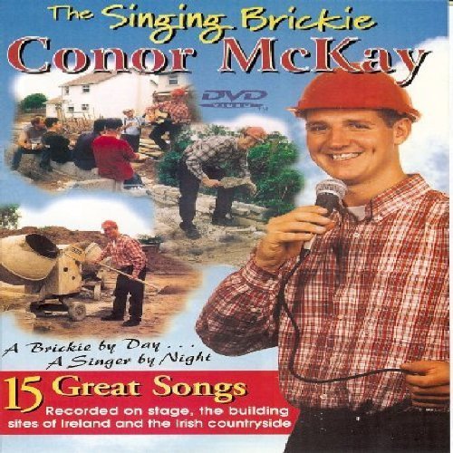 DVD cover featuring Conor McKay, a singer wearing a construction helmet.