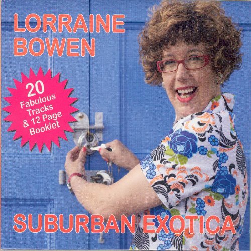 Album cover featuring a woman unlocking a blue door, with text and a pink badge.