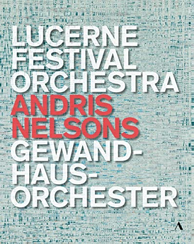 Blu-ray cover featuring text: Andris Nelsons, Lucerne Festival Orchestra.