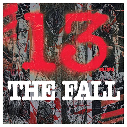 "Album cover with '13' in red and 'The Fall' in white text."