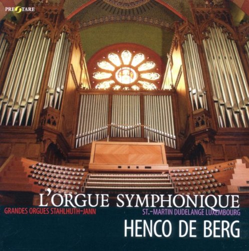CD cover featuring a large pipe organ in a cathedral setting.