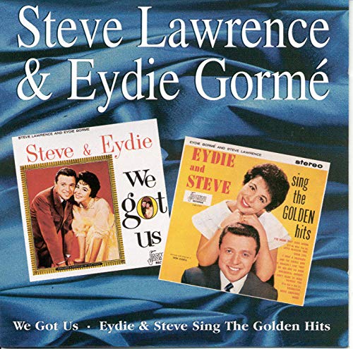 CD cover featuring Steve Lawrence and Eydie Gormé in portraits.