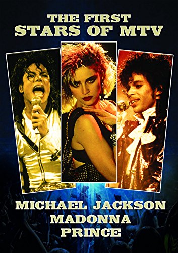 DVD cover featuring portraits of Michael Jackson, Madonna, and Prince.