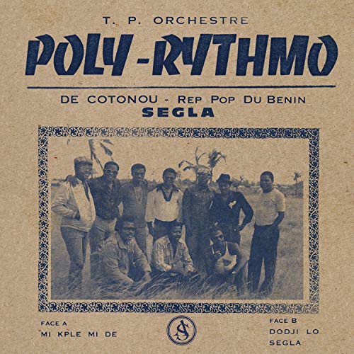 Vinyl record cover featuring a group of musicians in Benin.