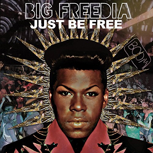 "Album cover featuring a man with a gold halo, red collar, and black shirt."