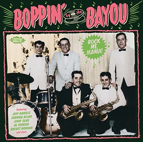 "CD cover with a vintage photo of five men in suits, holding instruments."