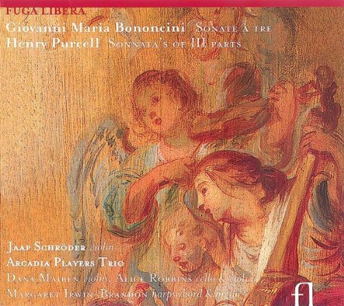 "CD cover with Renaissance-style painting of angelic figures and text overlay."