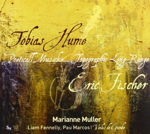 CD cover with yellow and black abstract background, featuring artist and title in script font.
