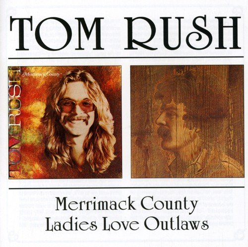 Tom Rush CD cover featuring two images of the artist.