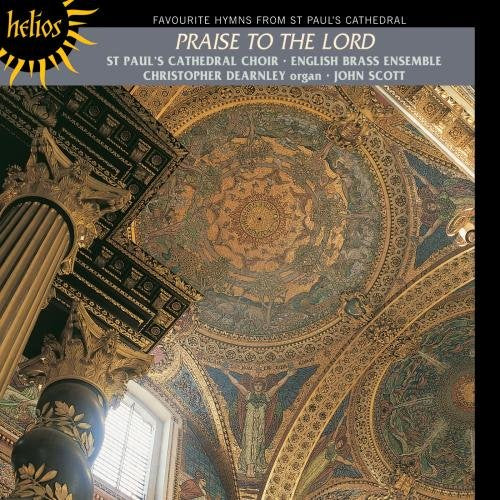 CD cover featuring the interior of St Paul's Cathedral, ornate and gilded.