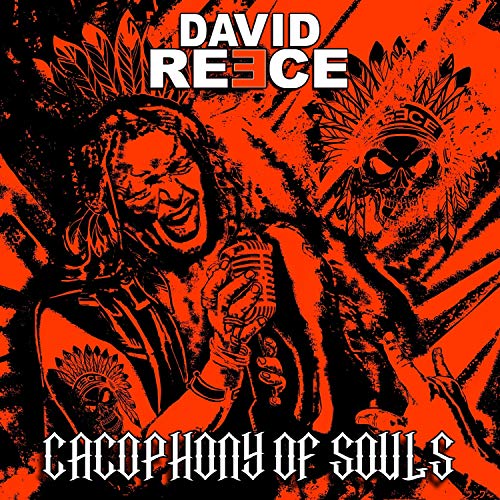 CD cover: David Reece with skull and feather headdress imagery.