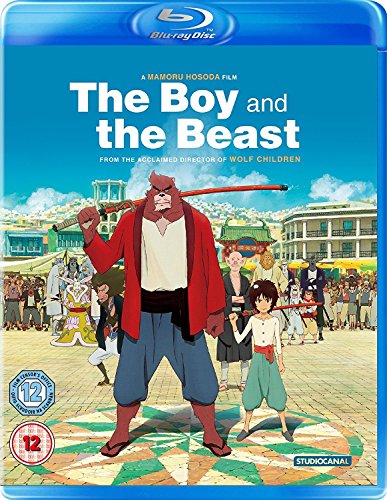Blu-ray cover for “The Boy and the Beast” anime film.