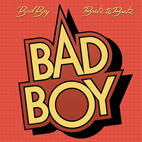CD cover for “Bad Boy - Back To Back” with bold yellow text.