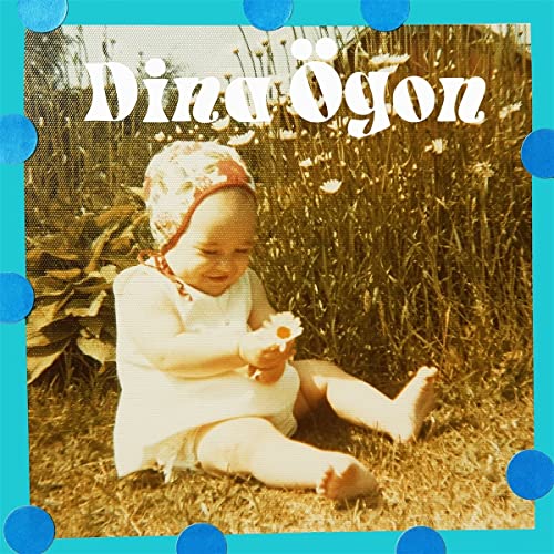 Album cover for Dina Ogon - Oas, featuring a baby in a field.